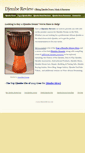 Mobile Screenshot of djembereview.com